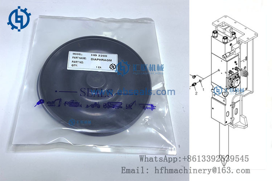 Диафрагма выключателя PU NBR гидравлическая для аккумулятора молотка Copco HB-2200 атласа